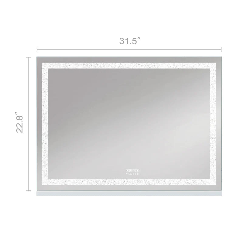 Miroir de courtoisie Crystal Hollywood
