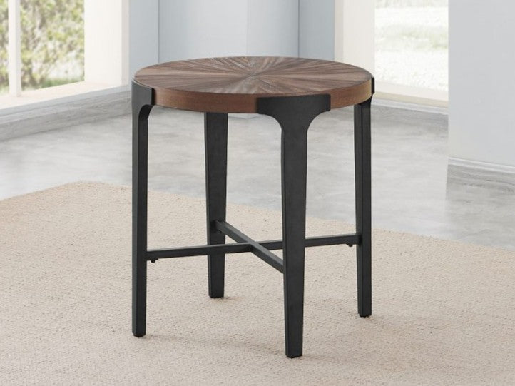 Table basse à chevrons