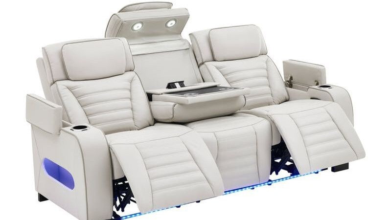 Fauteuils inclinables électriques Tokyo 3 pièces