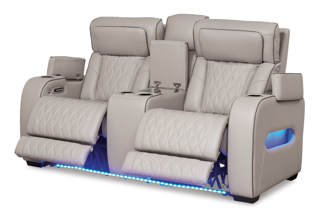 Fauteuils inclinables électriques Glam - Grain supérieur + Massage -