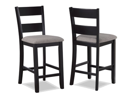Ensemble de 5 tables de hauteur de comptoir Lester
