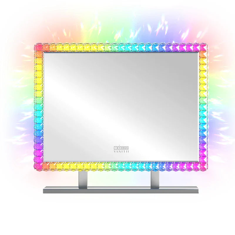 Miroir de courtoisie en diamant