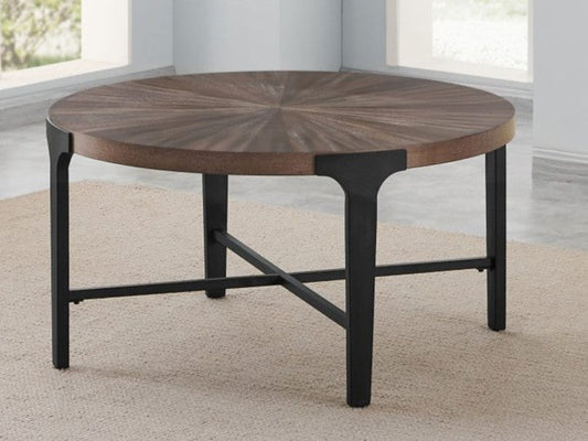 Table basse à chevrons