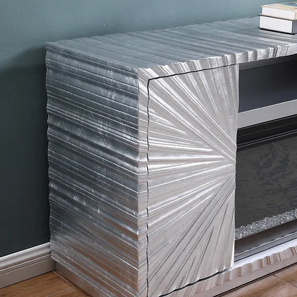 Meuble TV avec cheminée Selene