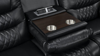 Fauteuils inclinables électriques Harley 3 pièces - Top Grain -