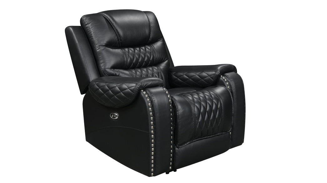 Fauteuils inclinables électriques Harley 3 pièces - Top Grain -
