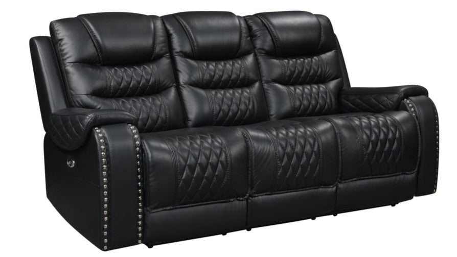 Fauteuils inclinables électriques Harley 3 pièces - Top Grain -