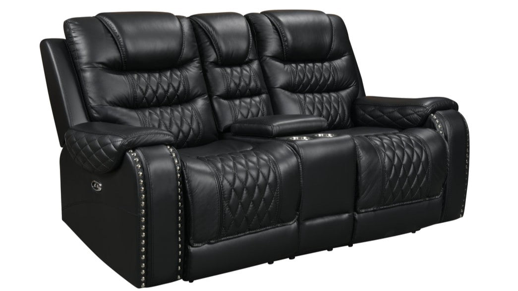 Fauteuils inclinables électriques Harley 3 pièces - Top Grain -