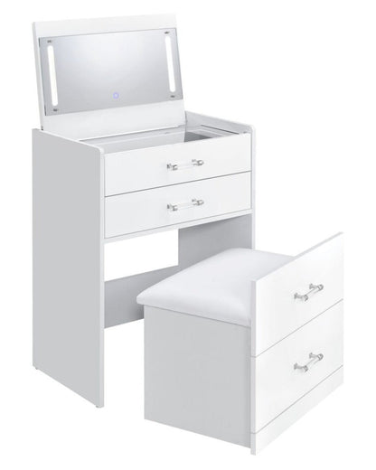 Mini-coiffeuse de rangement Irvine