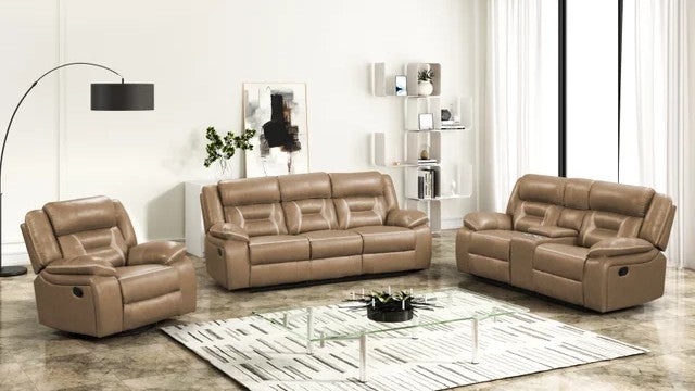 Fauteuils inclinables manuels Luka 3 pièces