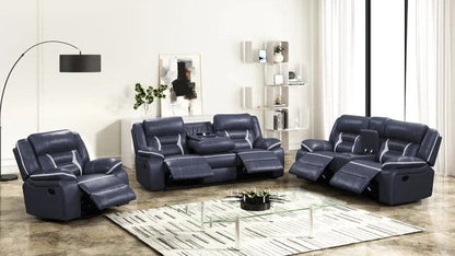 Fauteuils inclinables manuels Luka 3 pièces