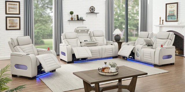 Fauteuils inclinables électriques Tokyo 3 pièces