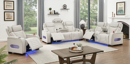 Fauteuils inclinables électriques Tokyo 3 pièces