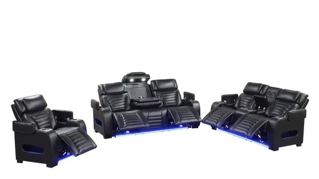Fauteuils inclinables électriques Tokyo 3 pièces