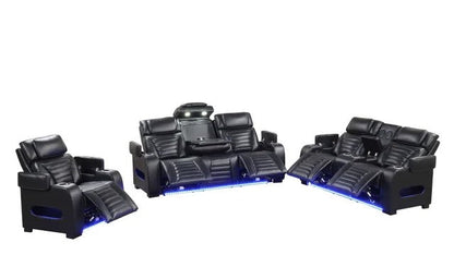 Fauteuils inclinables électriques Tokyo 3 pièces