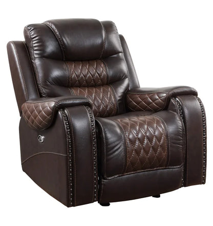 Fauteuils inclinables électriques Harley 3 pièces - Top Grain -