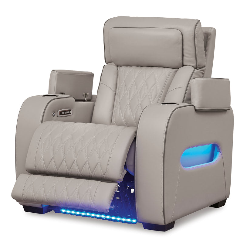 Fauteuils inclinables électriques Glam - Grain supérieur + Massage -
