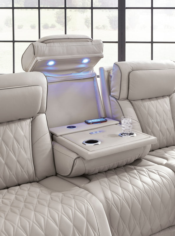 Fauteuils inclinables électriques Glam - Grain supérieur + Massage -