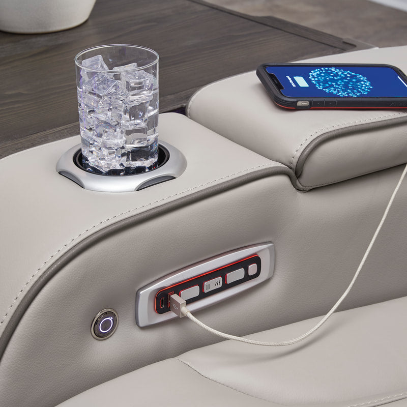Fauteuils inclinables électriques Glam - Grain supérieur + Massage -
